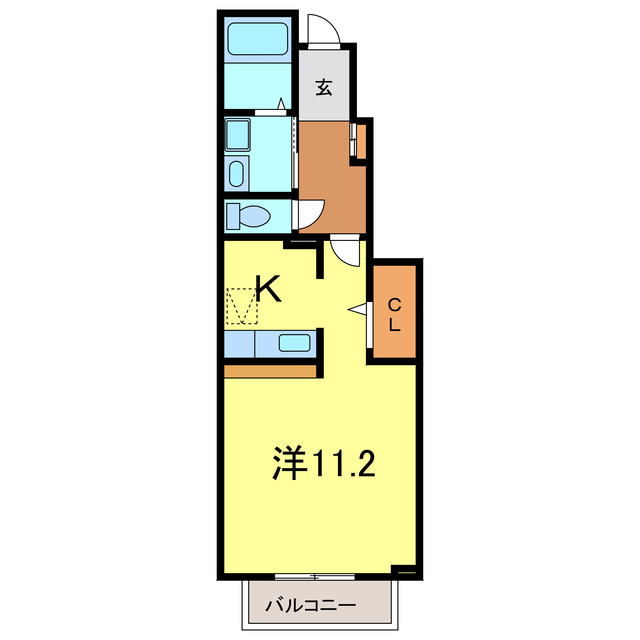 シャルマンエルＥの間取り