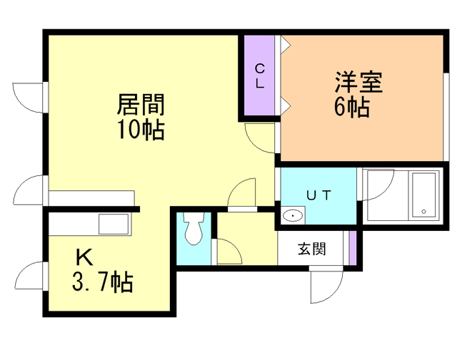 リバーサイドの間取り