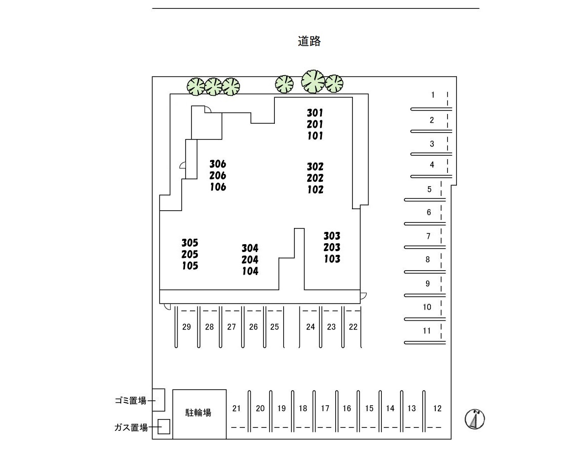 その他　敷地配置図