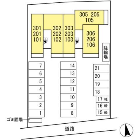 【PREMILIFE新川の駐車場】