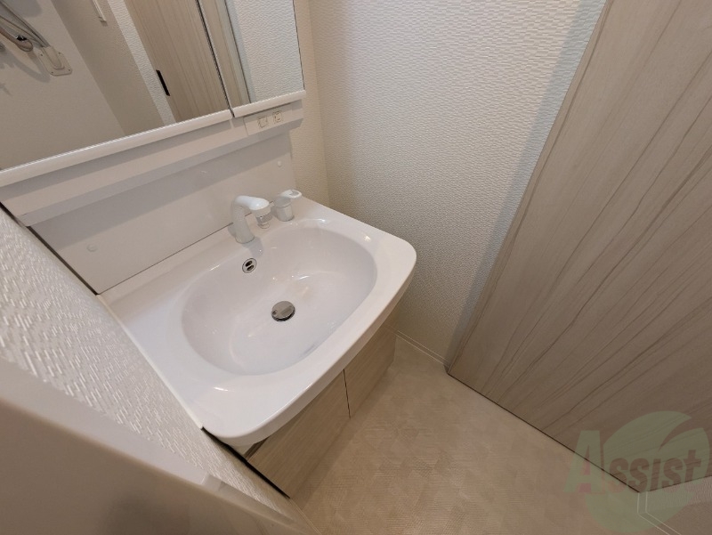 洗面設備　シャンプードレッサーで身支度もラクラクです！