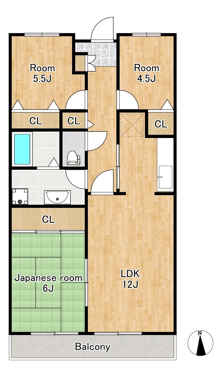 【アートTMSの間取り】