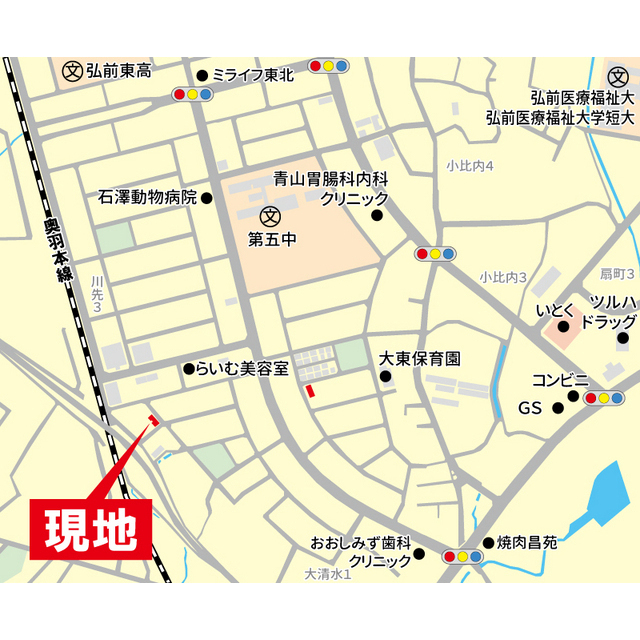 その他　現地案内図