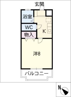 リトルアイランド３０３パートIIの間取り