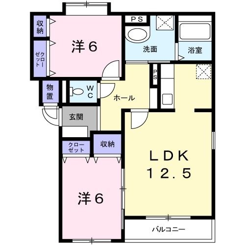 ビアン．ロジュマンの間取り