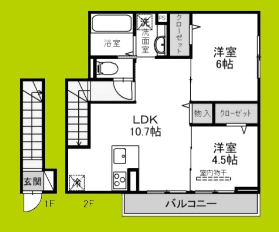 （仮）D-ROOM島本町桜井５丁目PJの間取り