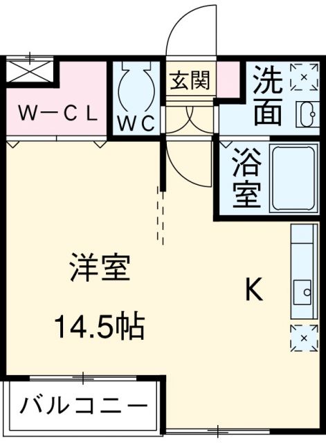 マルセイユの間取り