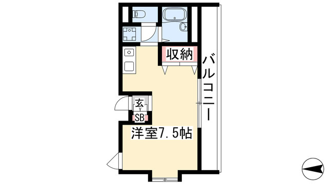 シャンボール花水木の間取り