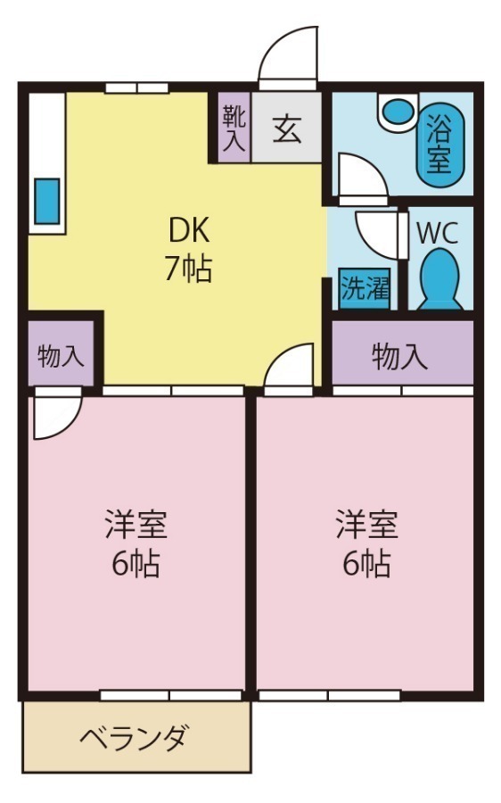 アメニティ三神の間取り