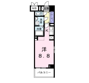 ザ　ベース東姫路の間取り