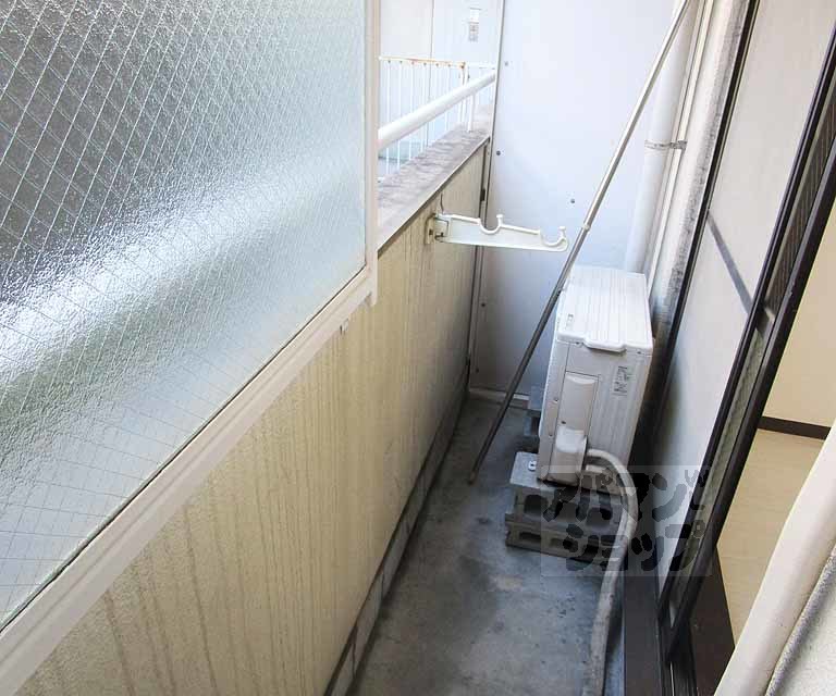 バルコニー　１０７号室の写真です。