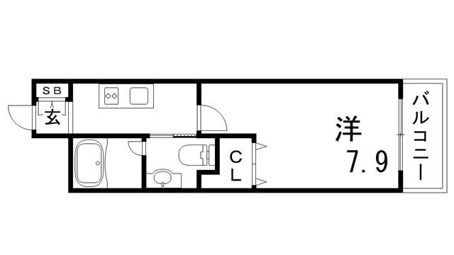 ＯＴＯＷＡ神戸元町の間取り