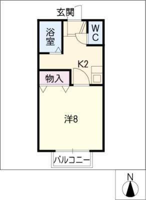 サンフィールドＭＡＫＩの間取り