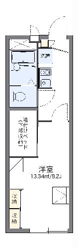 レオパレスシンセリティIの間取り