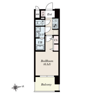 S-RESIDENCE上飯田Northの間取り