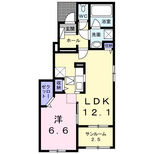 チアザス西軽井沢Ｂの間取り