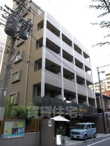 【京都市中京区守山町のマンションの建物外観】