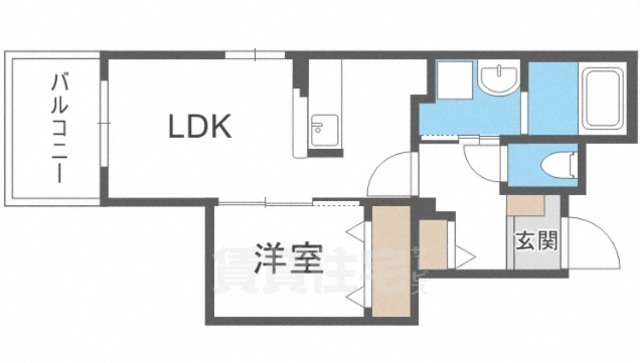 福岡市南区警弥郷のマンションの間取り