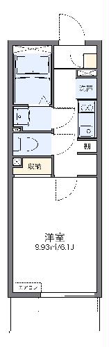 レオネクストコンフォート本木の間取り