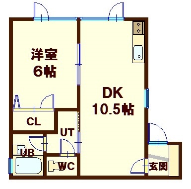 メゾンラテの間取り