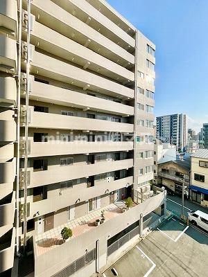 【大阪市西区南堀江のマンションの眺望】