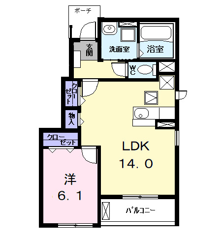 ファースト（Ｆｉｒｓｔ）の間取り