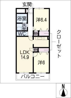 ｓｏｌｅｉｌ　ＩＷＡＴＡの間取り