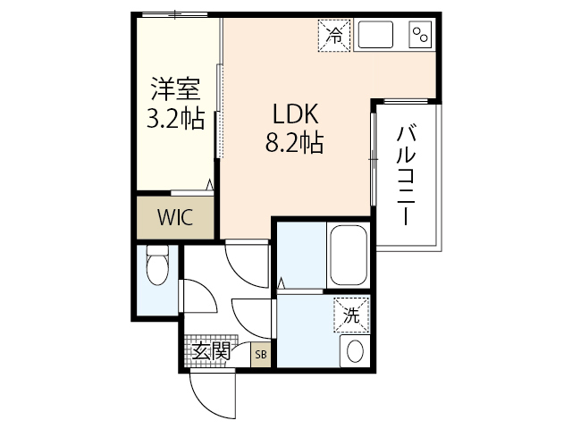 スマイルレジデンス三筋　南館の間取り