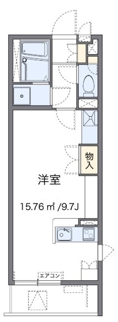 横浜市鶴見区上末吉のマンションの間取り