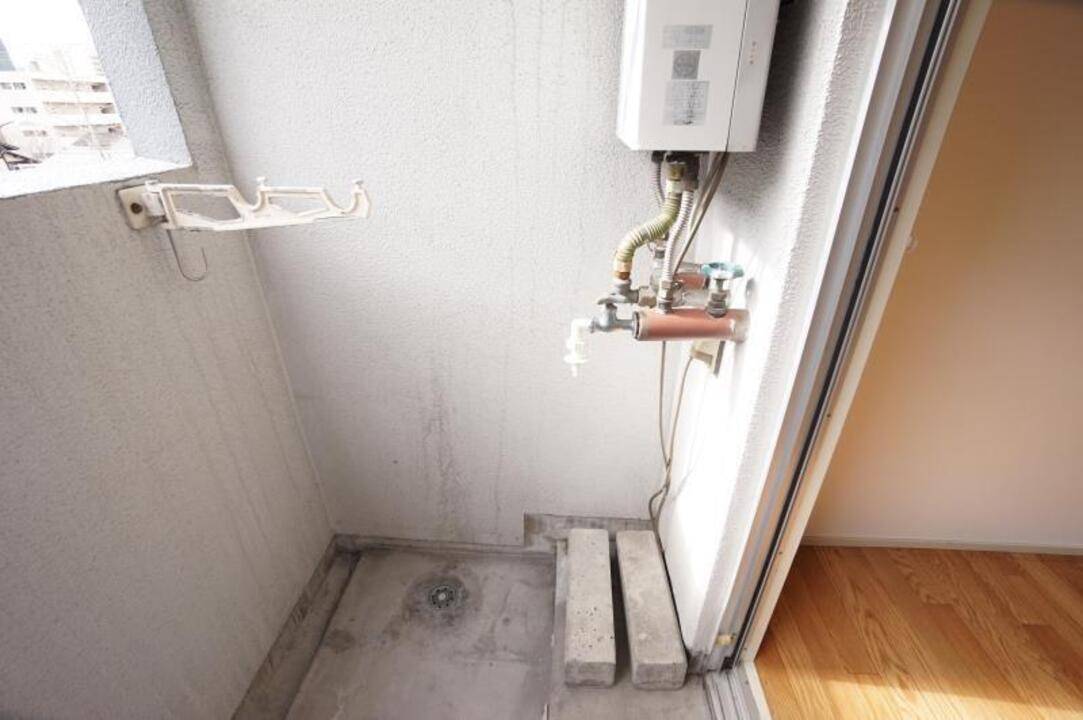 洗面設備　洗濯機置場