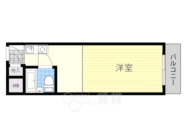 ラヴィータ箕面の間取り