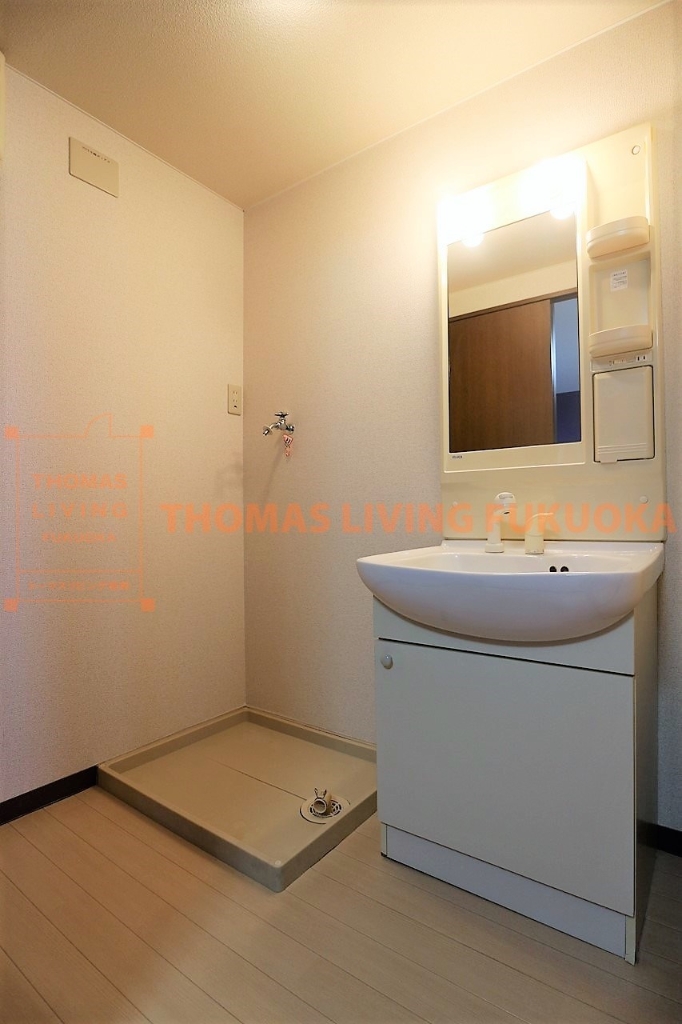 洗面設備　シャンプードレッサーが有ります。