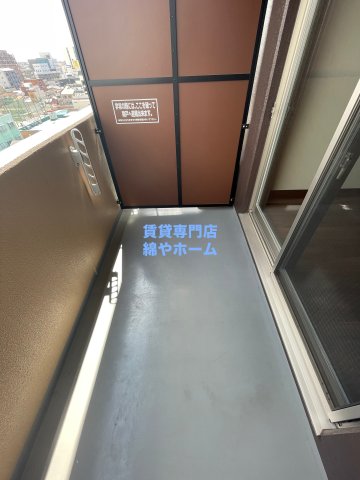 バルコニー　お洗濯にも便利なバルコニー付き