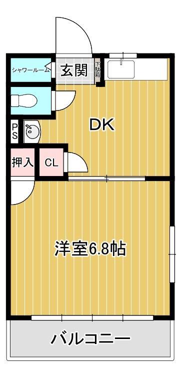 アーバン古ケ鶴の間取り写真