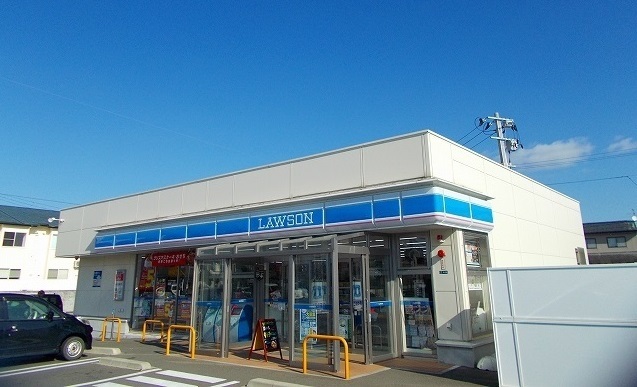 コンビニ　ローソン秋田仁井田栄町店（コンビニ）まで200m