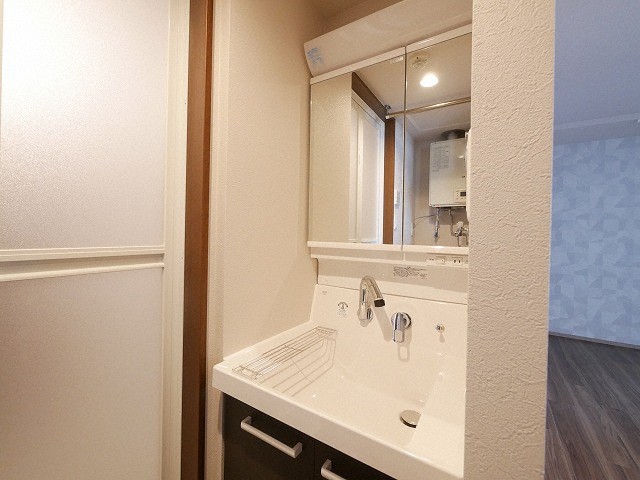 洗面設備　シャワードレッサー付きです！