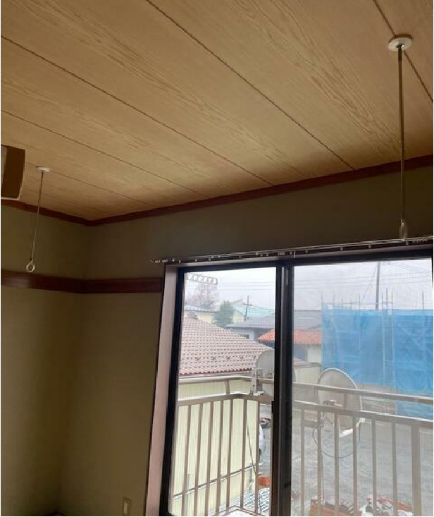 その他設備　室内物干し