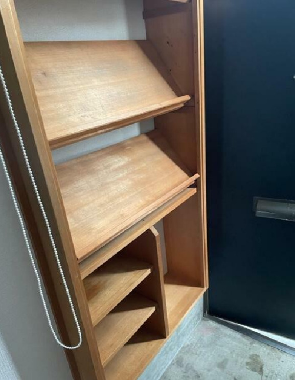 玄関　シューズボックスです