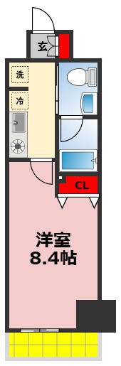 ウィルテラス千葉中央の間取り
