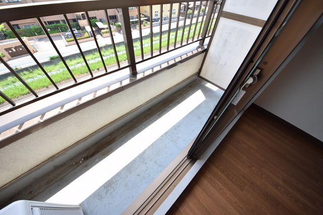 バルコニー　★今日もたくさん洗濯するゾ★