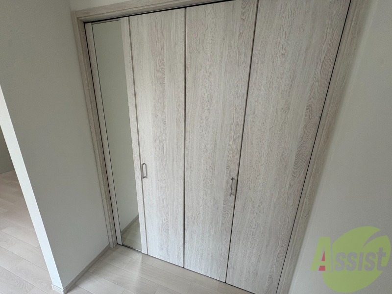 収納　ここに収納があります。収納があると部屋が広く使えます。