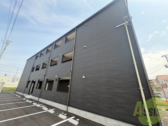 建物外観　宮城県名取市植松１丁目（メリディアン名取）