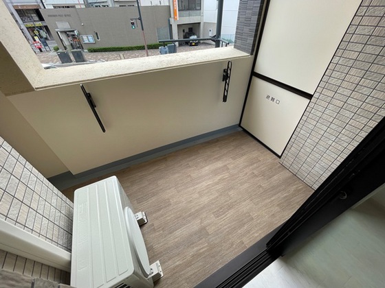 バルコニー　※別部屋の写真です