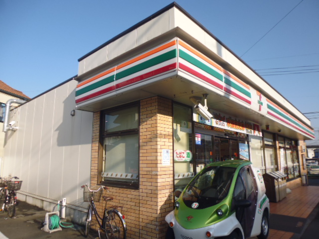コンビニ　セブンイレブン川崎千年店（コンビニ）まで619m