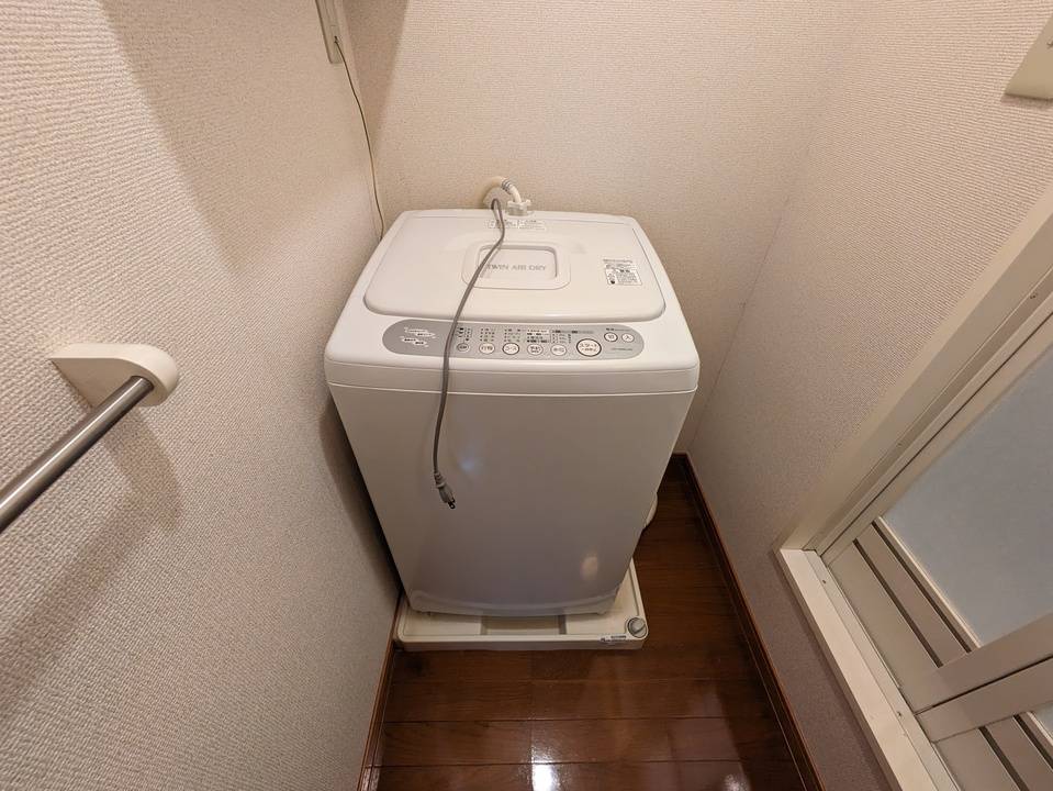 洗面設備　洗濯機置場