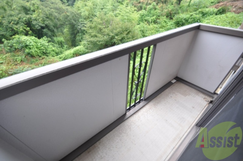 バルコニー　清々しい眺望が広がっています