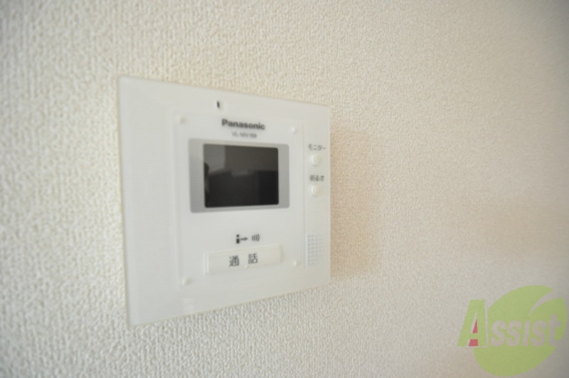 セキュリティ　このご時世来客は確認をしてから、モニターインターフォン付き