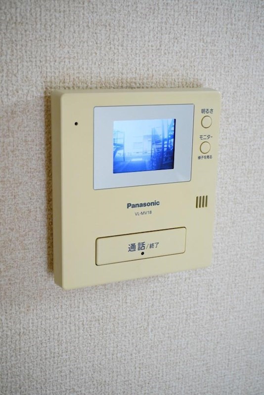 セキュリティ　来客時に便利なＴＶモニターホン
