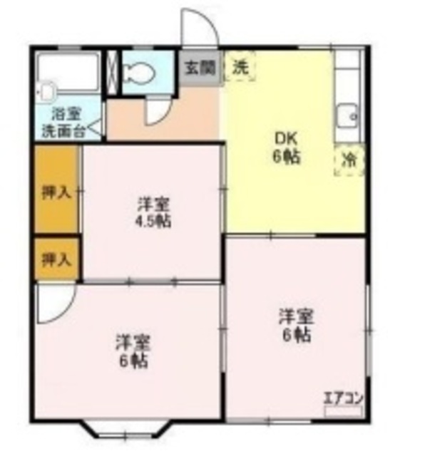 アネックスU2の間取り