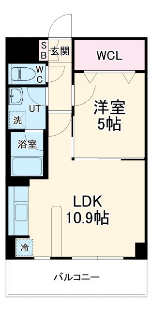 四日市エンブルコートの間取り